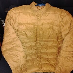 Women's Tan Quilted Jacket